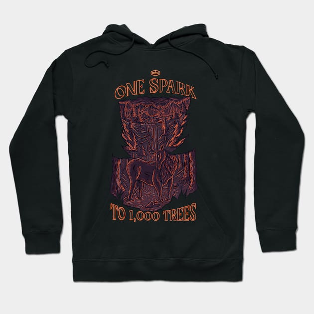 One Spark Hoodie by BrotherhoodOfHermanos